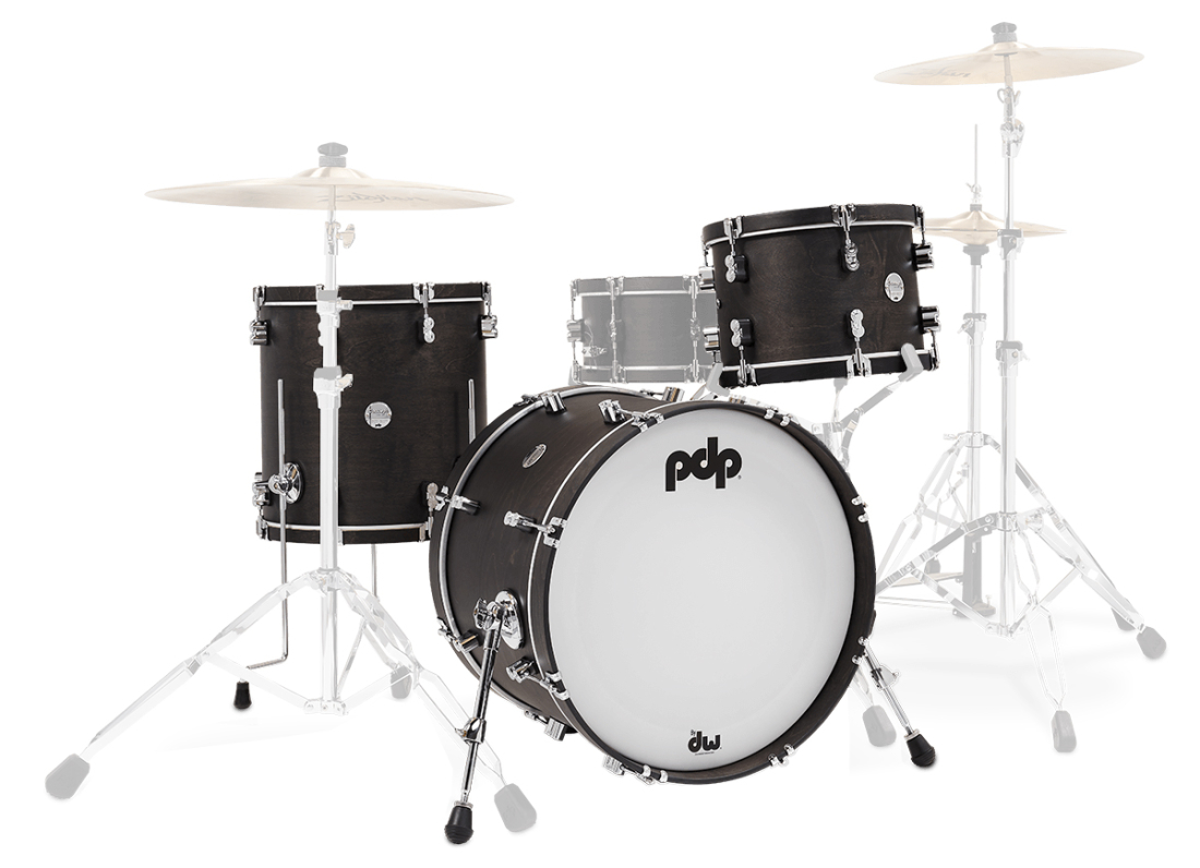 Concept Maple Classic 3-Piece Shell Pack (20,13,16) - Ebony Satin