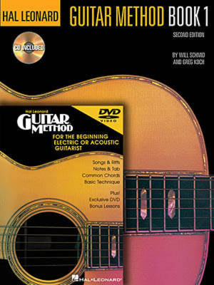 Hal Leonard - Hal Leonard Guitar Method 1 Pack - Book/CD/DVD