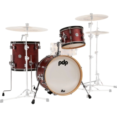 Pacific Drums - Concept Maple Classic 3-Piece Shell Pack (20,13,16) - Ox-Blood Stain