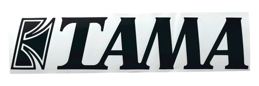 TAMA Logo Sticker 60 x 280 mm - Black