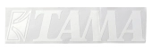 Tama - TAMA Logo Sticker 35 x 150 mm - White