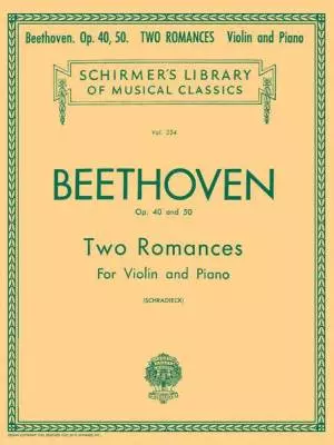 G. Schirmer Inc. - 2 Romanze, Op. 40 and 50
