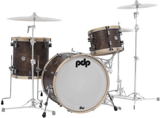 Pacific Drums - Concept Maple Classic 3-Piece Shell Pack (20,13,16) - Walnut Stain