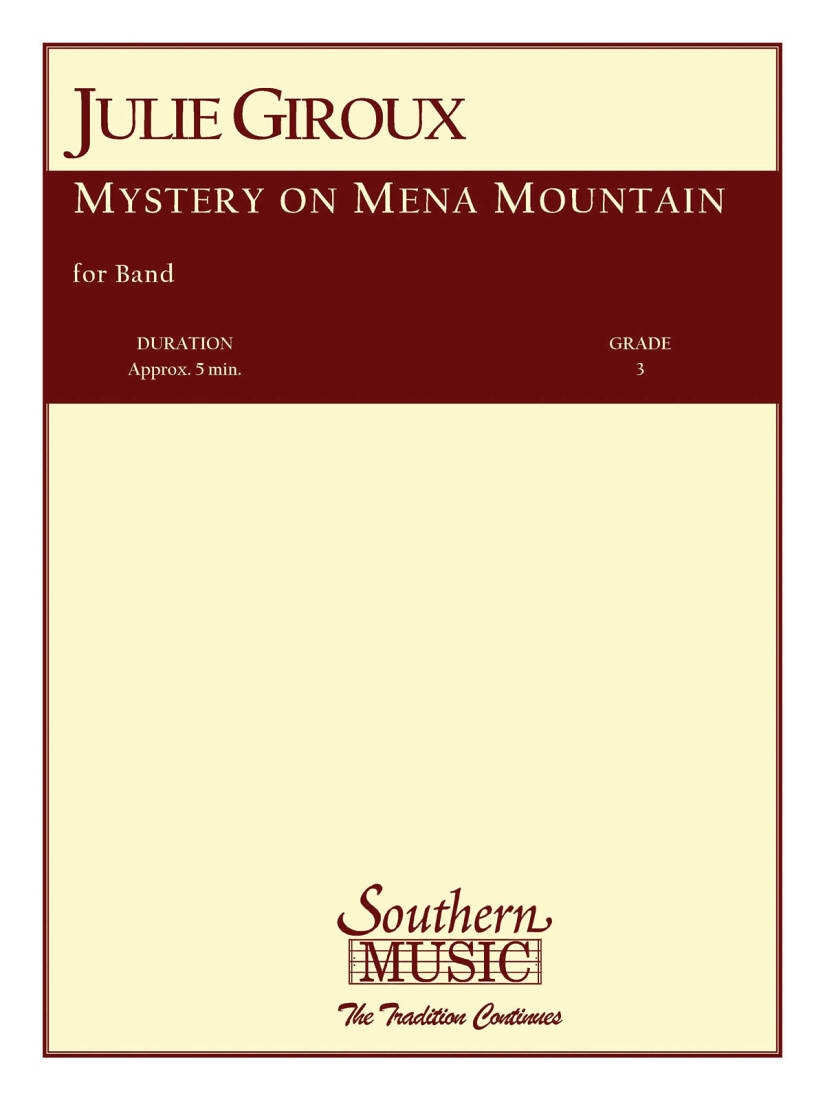 Mystery on Mena Mountain - Giroux - Concert Band - Gr. 3
