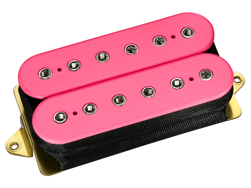 Super Distortion Humbucker - Pink with Nickel Poles