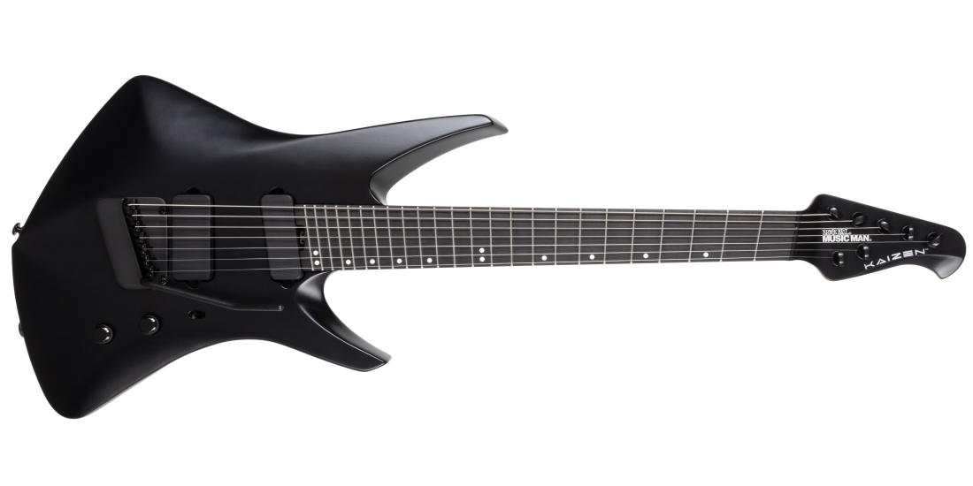 Kaizen Apollo 7-String Multi-Scale Electric Guitar - Black