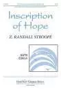 Heritage Music Press - Inscription of Hope