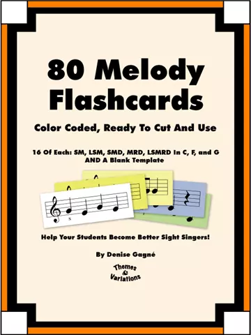 Melody Flashcards - Gagne