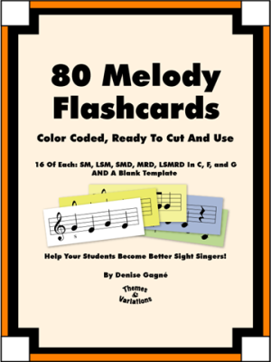 Themes & Variations - Melody Flashcards - Gagne