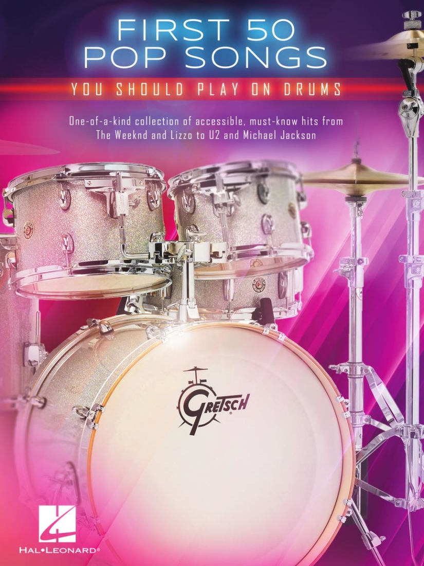 First 50 Pop Songs You Should Play on Drums - Drum Set - Book
