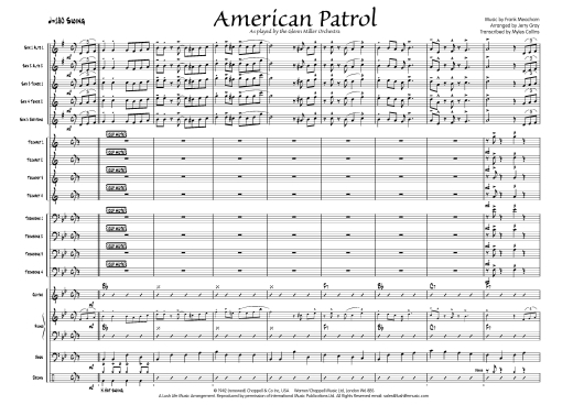 American Patrol - Meacham/Gray - Jazz Ensemble - Gr. 3