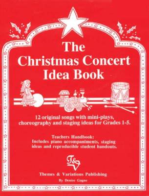 Themes & Variations - Christmas Concert Idea Book - Gagne - Book/CD