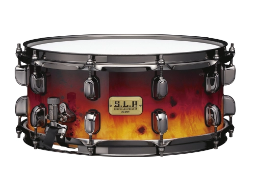 Tama - S.L.P. G-Kapur 14x6 Snare Drum - Amber Sunset Fade