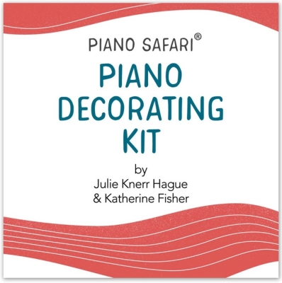 Piano Safari - Piano Decorating Kit (Ensemble de dcoration pour piano) Hague, Fisher Piano