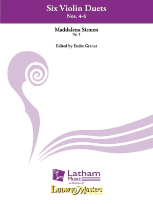 Latham Music - Six Violin Duets, Op. 5, Nos. 4-6 - Sirmen/Granat - Violin Duets - Score/Parts