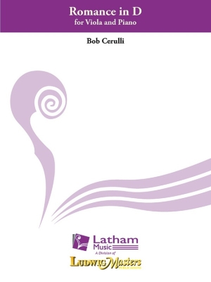 Latham Music - Romance in D - Cerulli - Viola/Piano - Sheet Music