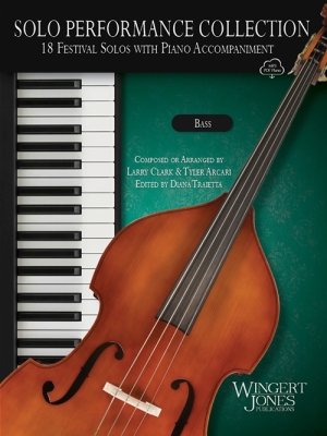 Wingert-Jones Publications - Solo Performance Collection for Bass - Clark/Arcari - Bass - Book/Media Online