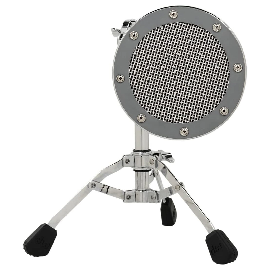 Moon Mic with Stand - Mirrored Chrome