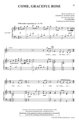 A Weary World Rejoices (Cantata) - Martin - SATB