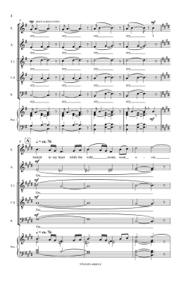 Wild Swans (Movement V from The Lost Birds) - Millay/Tin - SATB