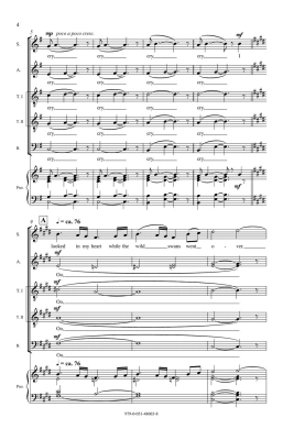 Wild Swans (Movement V from The Lost Birds) - Millay/Tin - SATB