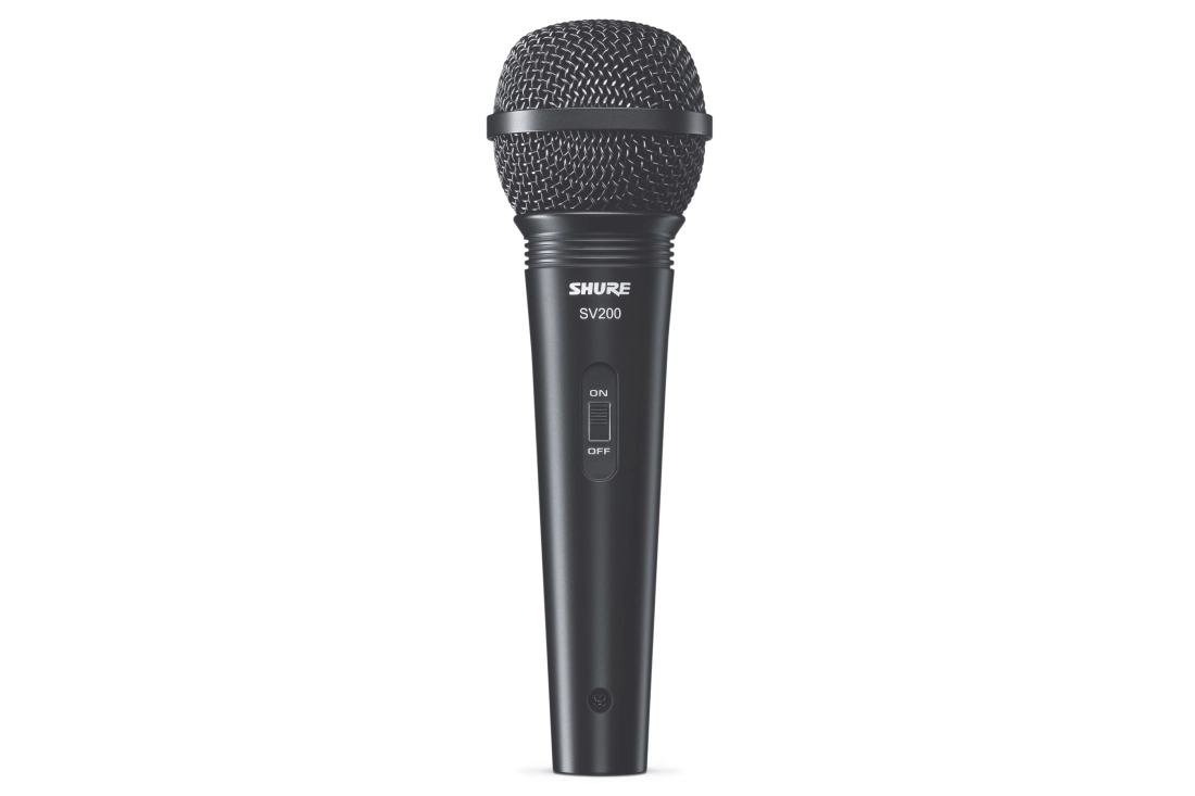 SV200-WA Handheld Dynamic Cardioid Microphone with On-Off Switch and Accessories