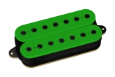 DiMarzio - DP712 Super Distortion 7 String Pickup - Green with Black Poles