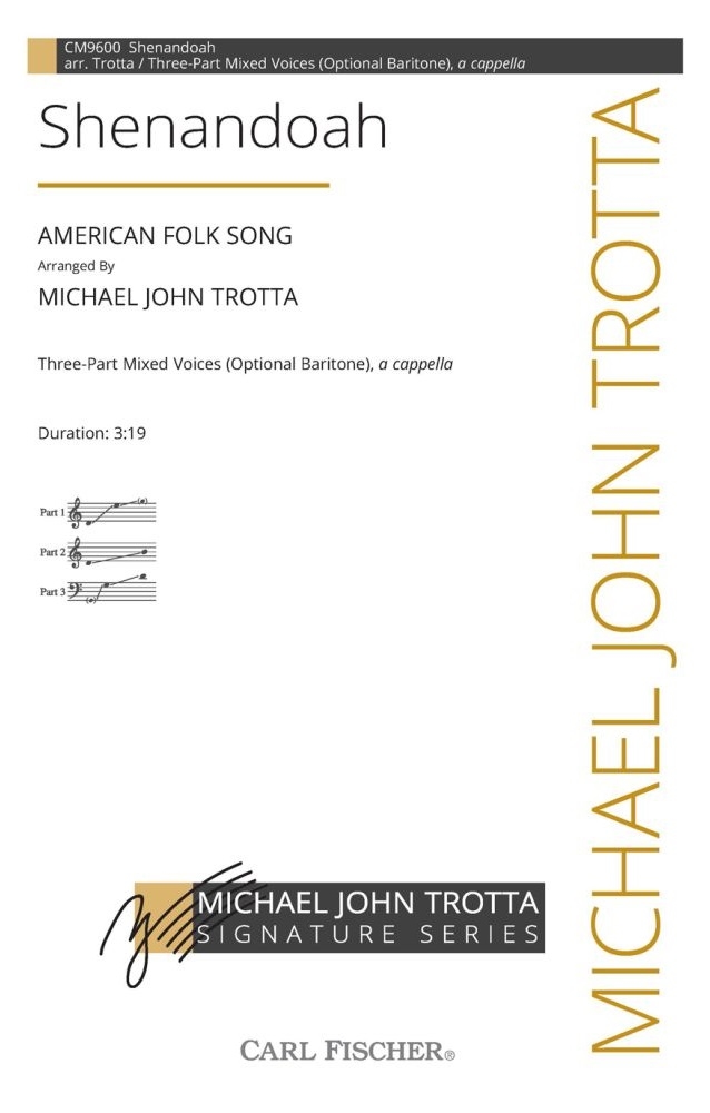Shenandoah - American Folk Song/Trotta - 3pt Mixed