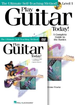 Hal Leonard - Play Guitar Today! Beginners Pack - Guitar TAB - Book/Audio Online/DVD Pack