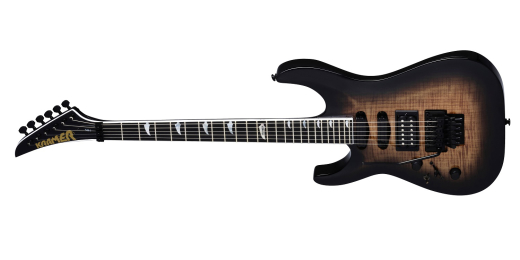 SM-1 Figured Electric Guitar, Left-Handed - Black Denim