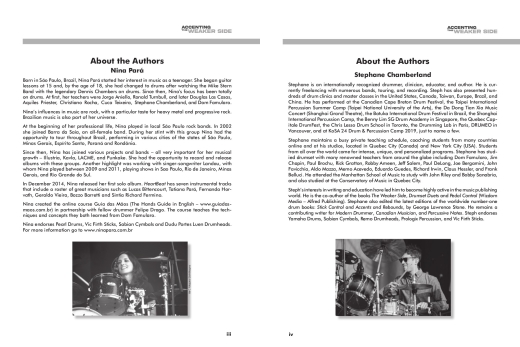 Accenting the Weaker Side - Para / Chamberland /Famularo - Drum Set - Book/Video Online