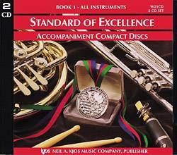 Kjos Music - Standard of Excellence (SOE) Bk 1, CD Part 1 & 2