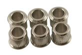 Kluson - Adapter Bushings 1\/4 Nickel (6)