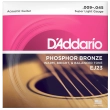 DAddario - Acoustic Guitar String Set, Phosphor Bronze - Super Light 9-45