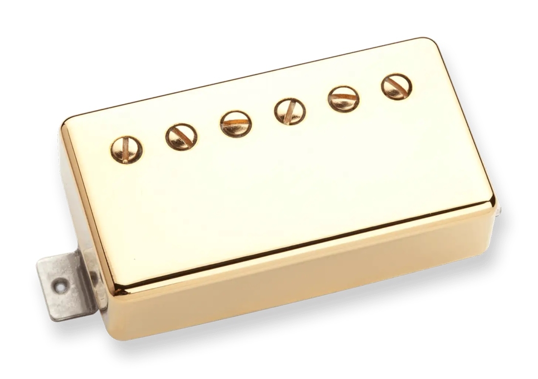 Distortion Neck Humbucker Pickup with Gold Cover