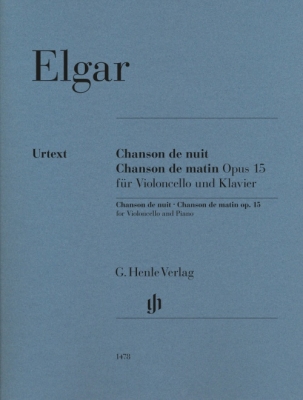 G. Henle Verlag - Chanson De Nuit, Chanson De Matin Op. 15 - Elgar/Marshall-Luck - Cello/Piano