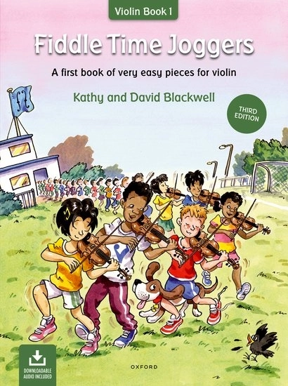 Fiddle Time Joggers (Third edition) - Blackwell/Blackwell - Violin - Book/Audio Online