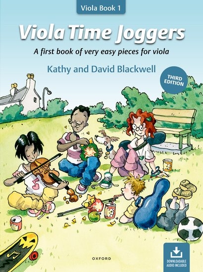 Viola Time Joggers (Third edition) - Blackwell/Blackwell - Viola - Book/Audio Online