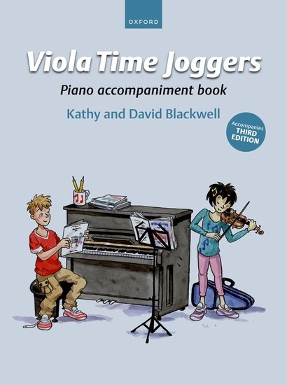 Viola Time Joggers (for Third edition) - Blackwell/Blackwell - Piano Accompaniment - Book
