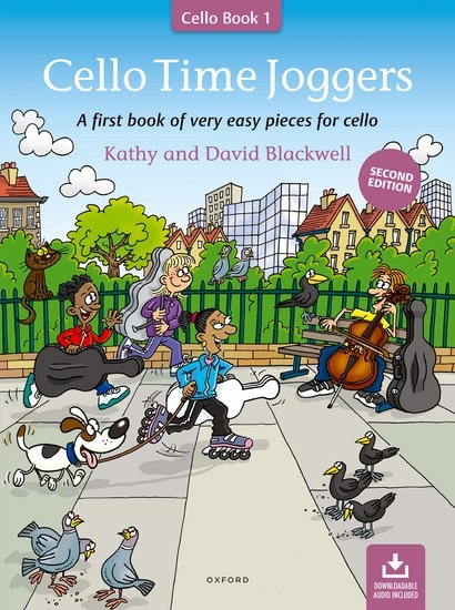 Cello Time Joggers (Second edition) - Blackwell/Blackwell - Cello - Book/Audio Online