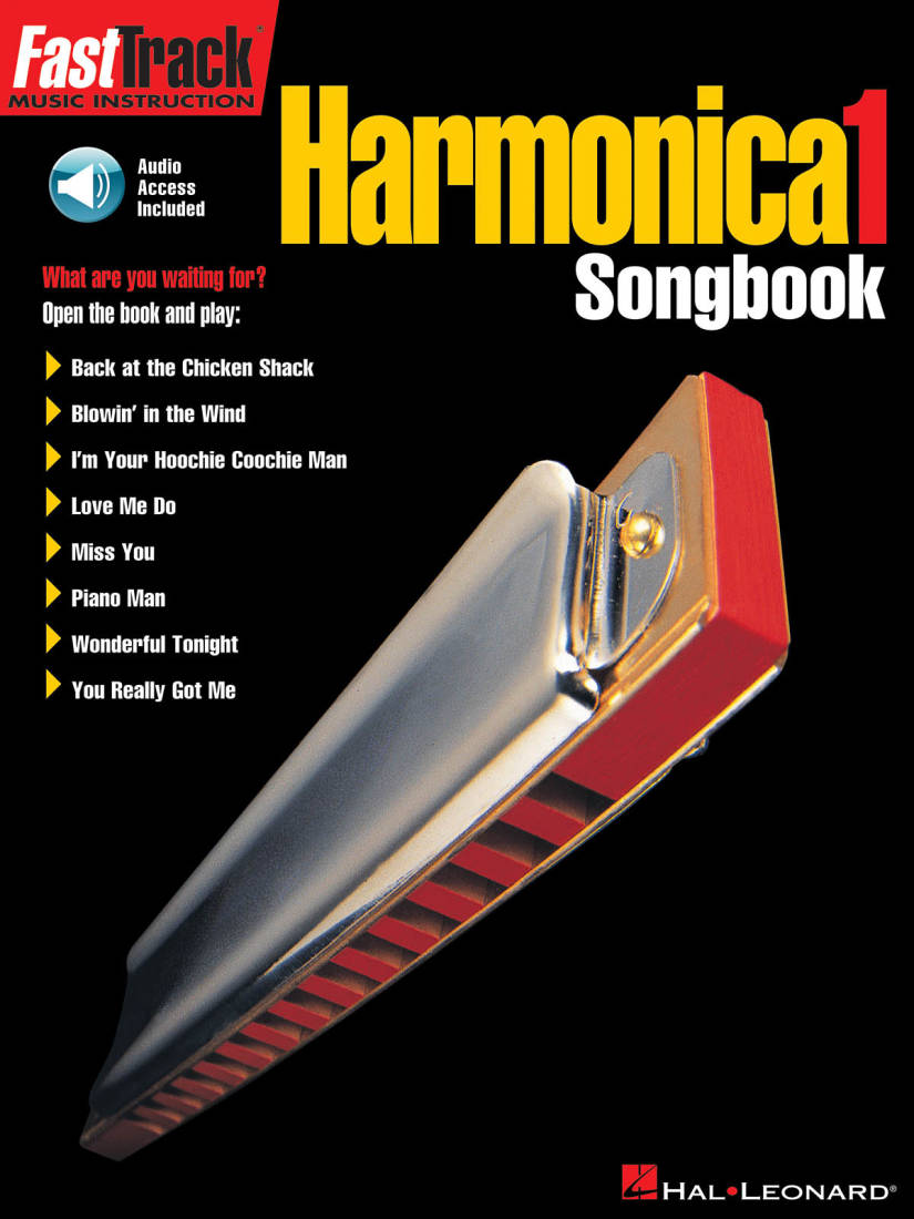 FastTrack Harmonica Songbook Level 1 - Book/Audio Online