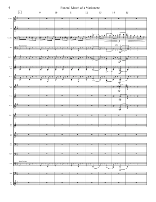 Funeral March of a Marionette - Gounod/Parthun - Concert Band/Bassoon Solo - Gr. 3