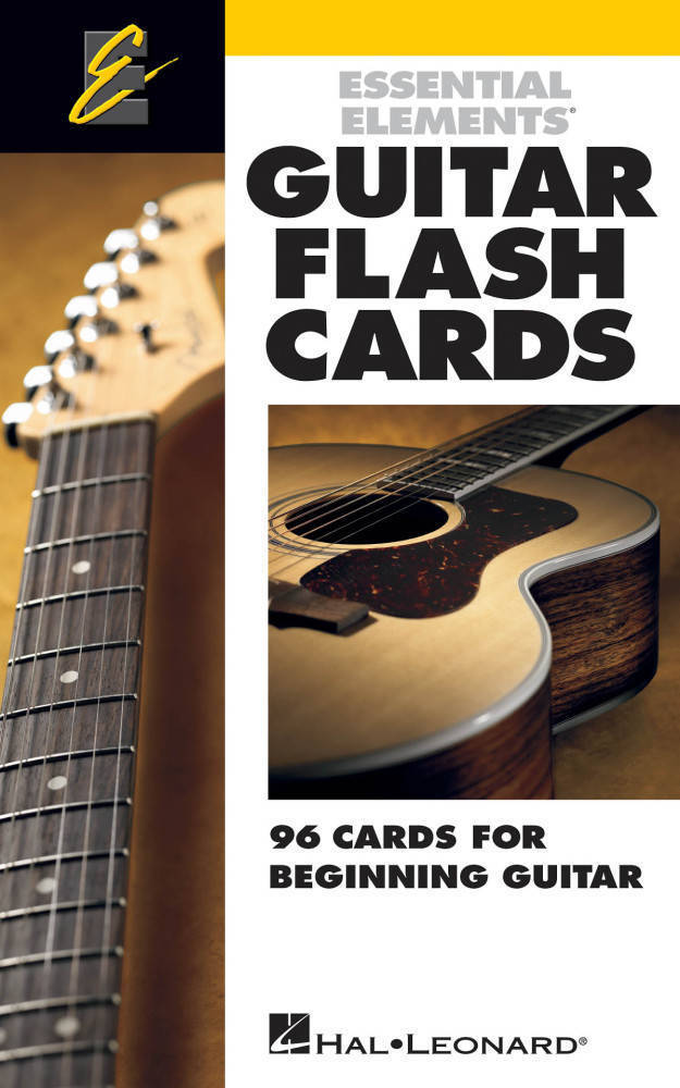 Essential Elements Guitar Flash Cards - Set