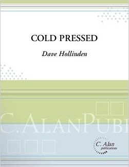 C. Alan Publications - Cold Pressed - Hollinden - Percussion Solo - Book