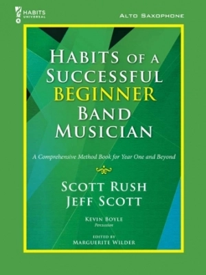 GIA Publications - Habits of a Successful Beginner Band Musician - Alto Saxophone - Book