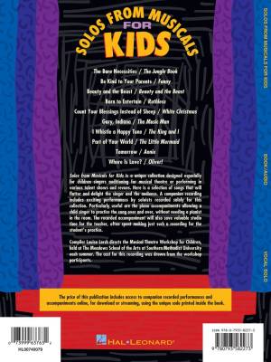 Solos from Musicals for Kids - Lerch - Vocal/Piano - Book/Audio Online