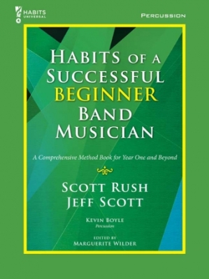 GIA Publications - Habits of a Successful Beginner Band Musician - Percussion - Book