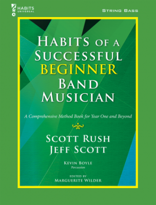 Habits of a Successful Beginner Band Musician - String Bass - Book