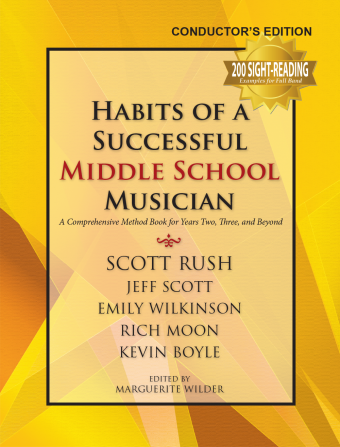 Habits of a Successful Middle School Musician - Conductor\'s Edition - Book
