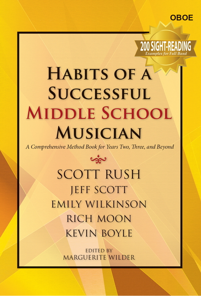 Habits of a Successful Middle School Musician - Oboe - Book